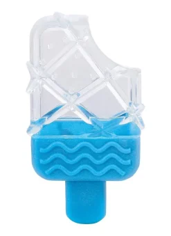 Jouet rafraîchissant pour chien en forme de glace bleue Wouapy Fresh