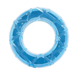 Jouet rafraîchissant pour chien en forme d’anneau bleu Wouapy Fresh