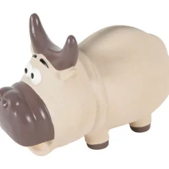 Jouet sonore pour chien en latex El Toro beige 14 cm