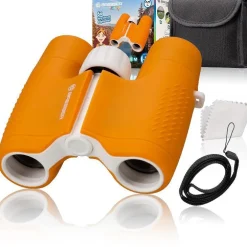 Jumelles 6x21 orange Bresser - 9 x 10 x 3,5 cm