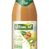 Jus du Matin pomme kiwi citron Bio en bouteille de verre Vitamont - 1 litre