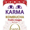 Karma kombucha fruits rouges sans sucre bio en bouteille de verre Karma - 75 cl