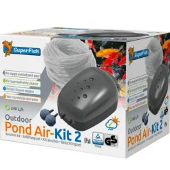 Kit aération bassin extérieur efficace, SUPERFISH BASSIN Pond Air-Kit 2 - 240 L/H