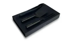 Kit de 3 ustensiles pour plancha coloris noir en titane Forge Adour - 38,5 x 23 cm