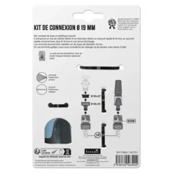 Kit de connexion Ø 19 mm botanic® pour tuyaux Ø 19 mm avec lance d'arrosage