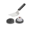 Kit de nettoyage Le Marquier pour plancha avec boule en inox et spatule