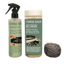 Kit de nettoyage plancha Forge Adour