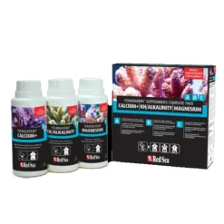 Kit de suppléments pour nano aquarium RED SEA - Ca, KH, Mg - 3x250 ml