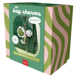 Kit DIY Crochet Porte-clés Matcha Club La Petite Épicerie