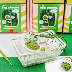 Kit DIY Crochet Porte-clés Matcha Club La Petite Épicerie