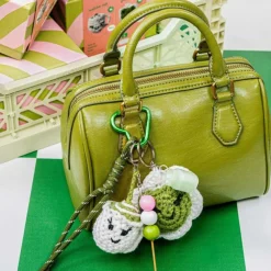 Kit DIY Crochet Porte-clés Matcha Club La Petite Épicerie