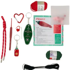 Kit DIY Crochet Porte-clés Lucky Paper La Petite Épicerie