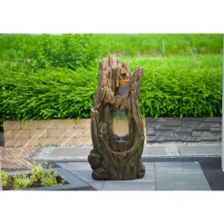 Kit fontaine en polyrésine avec pompe Xtra 3900 Ubbink Cerda - 48 x 71 x 150 cm