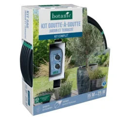 Kit goutte à goutte Jardin et terrasse botanic® - Kit complet jusquà 50 plantes