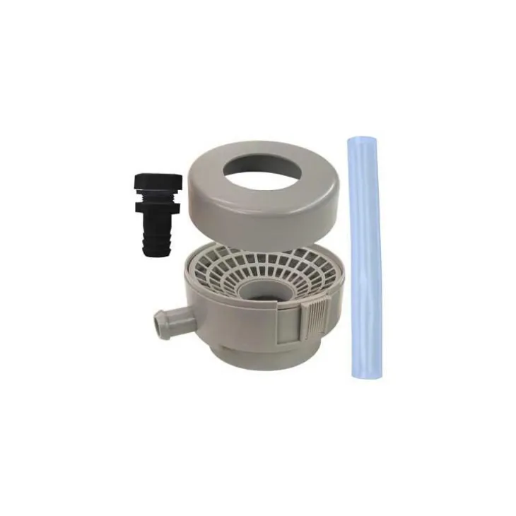 Kit raccord chêneau et filtre gris