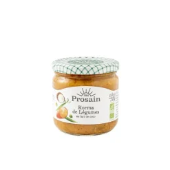 Korma de légumes bio en bocal de 350 g
