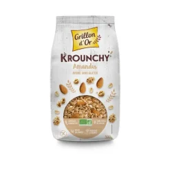 Krounchy aux amandes et avoine sans gluten bio 500 g