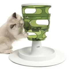 Labyrinthe à nourriture pour chat blanc/vert Cat-it Senses 2.0