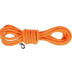 Laisse pour chien en nylon rond coloris orange Bobby Walk - 3 m