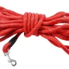 Laisse ronde rouge Bobby - 5 m
