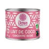 Lait de coco concentré 14% mg Base organic food - 210 ml