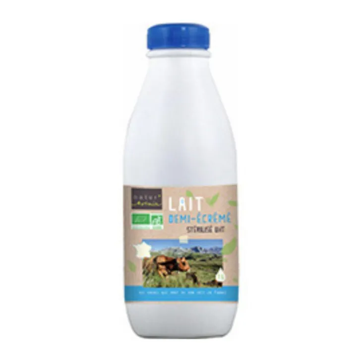Lait demi-écrémé UHT 1 L