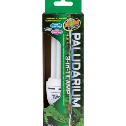 Lampe 3 en 1 blanche pour paludarium