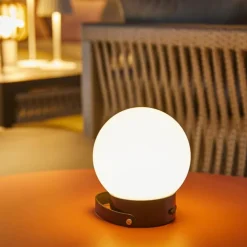 Lampe baladeuse solaire Globy Batimex - Ø 14 x 22 cm