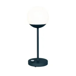 Lampe coloris blanc Moon - 41 cm