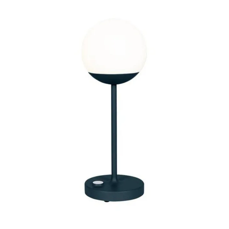 Lampe coloris blanc Moon - 41 cm