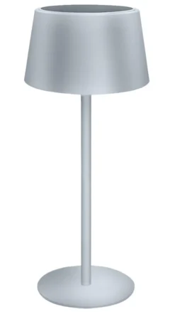 Lampe extérieure Sofa 200lm coloris gris en métal et verre Watt & Home - 30 cm