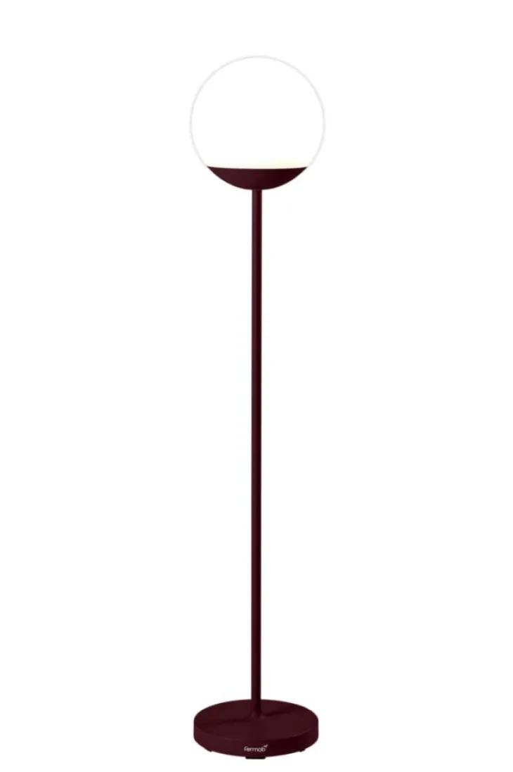 Lampe Mooon coloris noir en polyéthylène Fermob - 134 cm