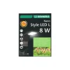 Lampe Nano Style LED L 8 W. 220x115x70 mm