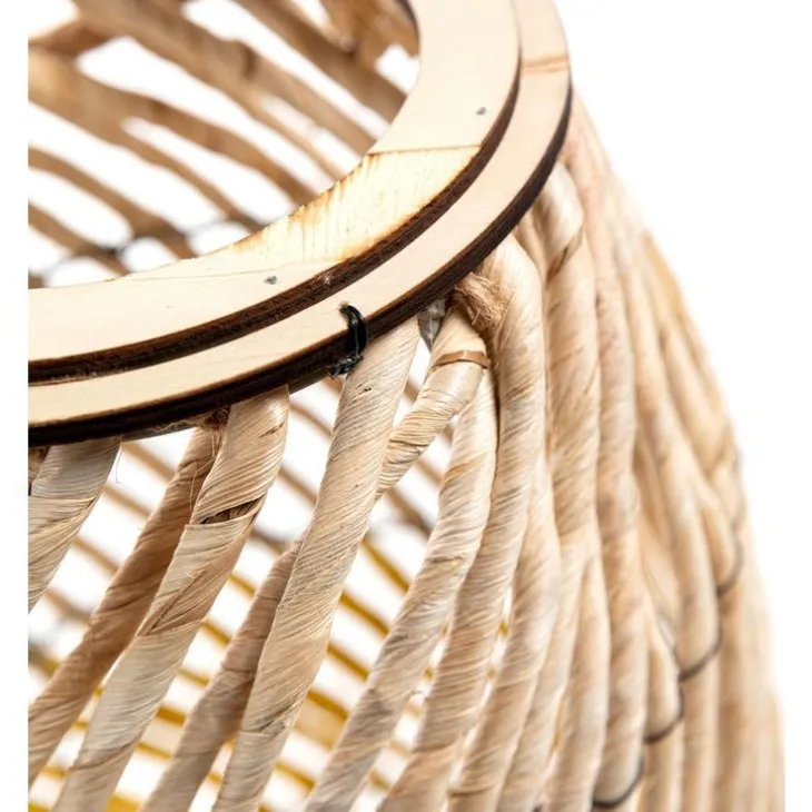 Lanterne dread bicolore petit modèle Ø 21 x H 42/54 cm