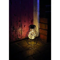 Lanterne solaire H 26cm x l 18cm