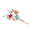 Lapins en bois à promener Zigolos – 1 à 3 ans
