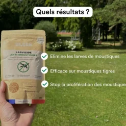 Larvicides anti-moustiques efficace en 48h Bleen - 200m²