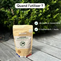 Larvicides anti-moustiques efficace en 48h Bleen - 400m²