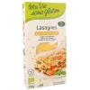 Lasagnes lentilles jaunes bio en boîte de 250 g