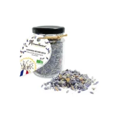 Lavande séchée bio en bocal Mirontaine - 9,5 g