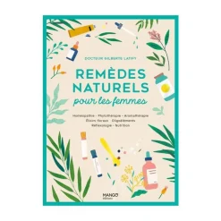 Le livre " Remèdes naturels pour les femmes " aux Éditions Mango