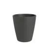 Le pot citoyen botanic® coloris gris anthracite format 7 L - Ø 23,7 x H 25,8 cm