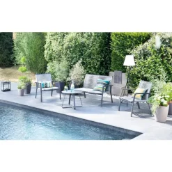 Le pot citoyen botanic® coloris gris anthracite format 7 L - Ø 23,7 x H 25,8 cm