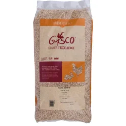 Litière pour basse-cour en rafle de maïs en sac de 12 kg