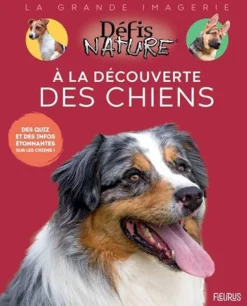 Livre "À la découverte des chiens" Éditions Fleurus