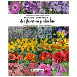 Livre " Le Guide Terre vivante des fleurs au jardin bio " aux Éditions Terre vivante