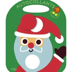 Livre Autocollants Joyeux Noël pour petites mains - dès 18 mois