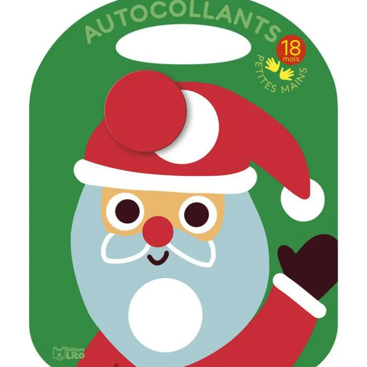 Livre Autocollants Joyeux Noël pour petites mains - dès 18 mois