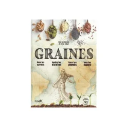 Livre "Graines" aux Éditions Terre vivante