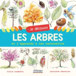 Livre "Je découvre les arbres" Éditions Millepages